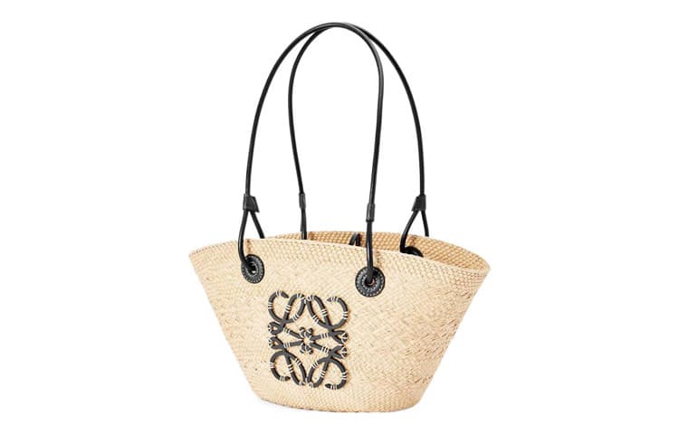 Мини-сумка LOEWE Anagram Basket Black - изображение 3