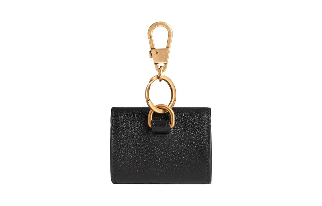 Сумка для наушников Gucci GG Marmont AirPods Case Black - изображение 3