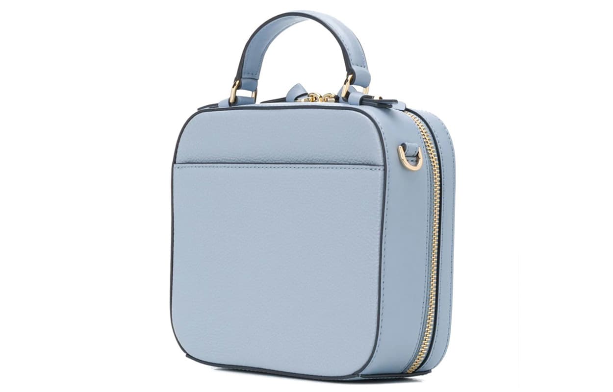 Сумка MICHAEL KORS Jet Set Medium Logo Tote Light Blue - изображение 2