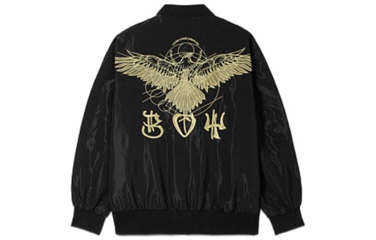 Куртка Boy London SS22 Logo Embroidered Zip Jacket Black - изображение 2