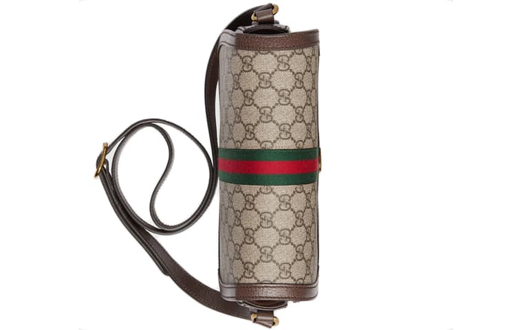 Сумка через плечо Gucci Ophidia Saddle Bag - изображение 5