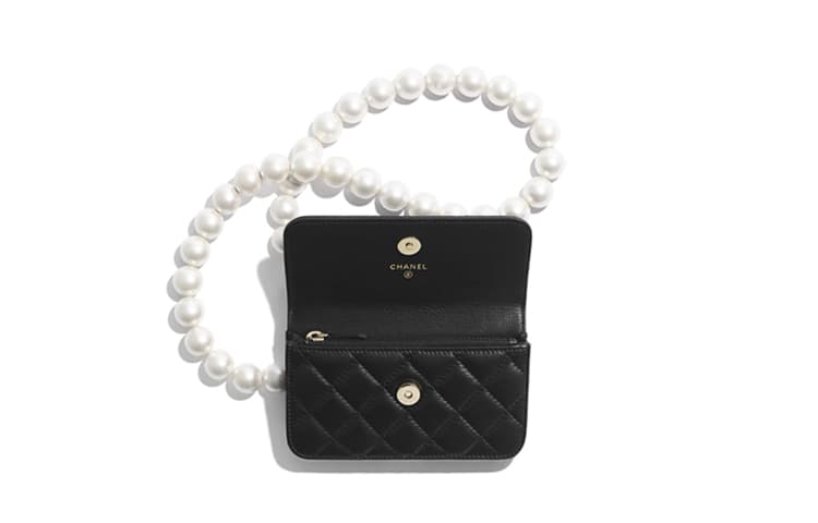 Мини-сумка Chanel Lambskin Shoulder Bag Black - изображение 4