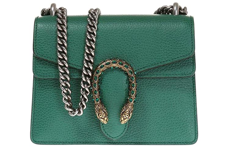 Сумка через плечо Gucci Dionysus Mini Green - изображение 1