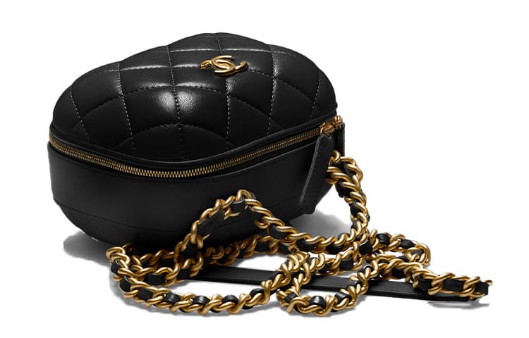 Сумка через плечо CHANEL Classic Flap Bag Small Black Lambskin Gold Chain - изображение 3
