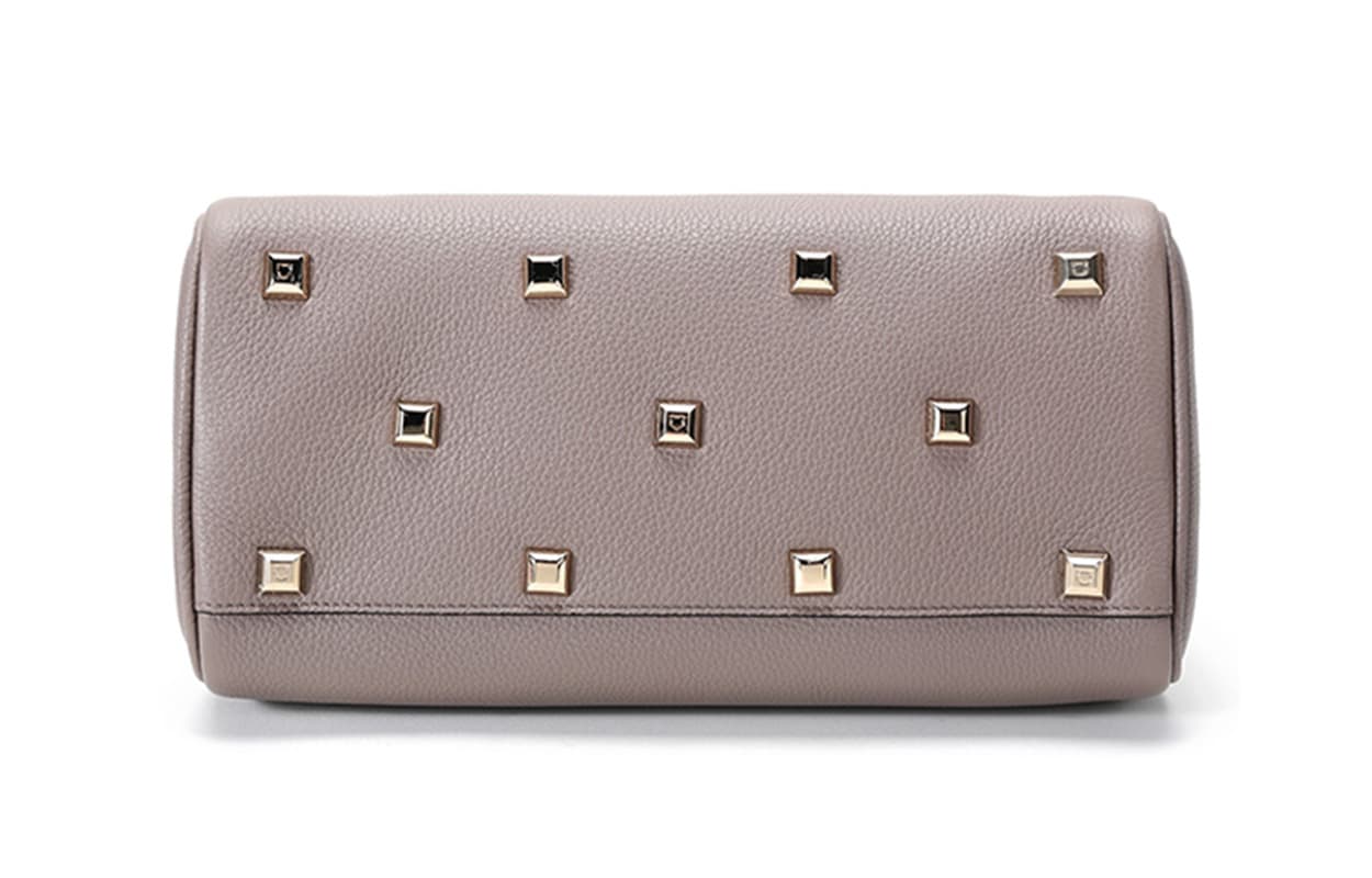 Сумка Ferragamo The Studio Brown Grey - изображение 5