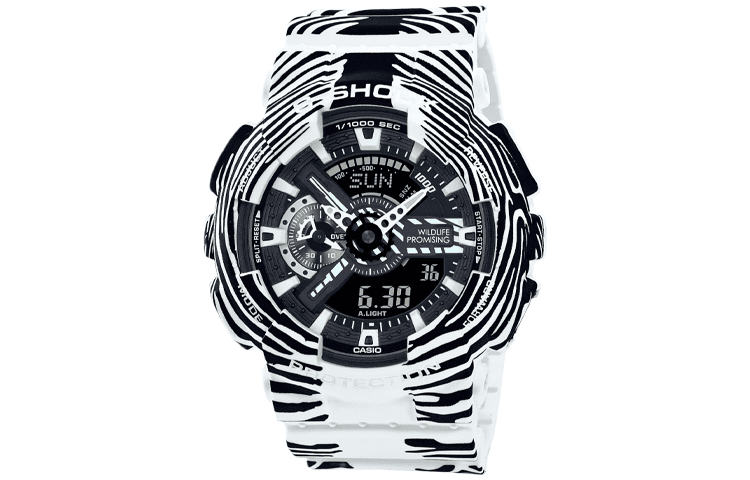 Часы CASIO G-SHOCK grvy's zebra GA-110WLP-7AJR - изображение 1
