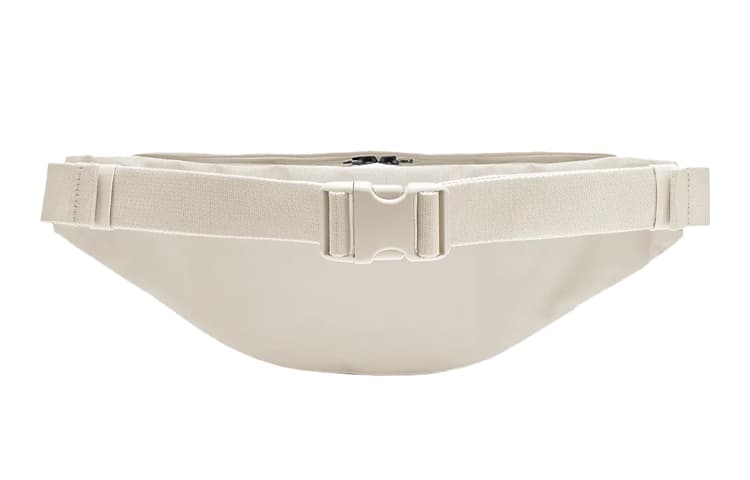 Поясная сумка Nike Logo Zip Waist Bag Gray White - изображение 2