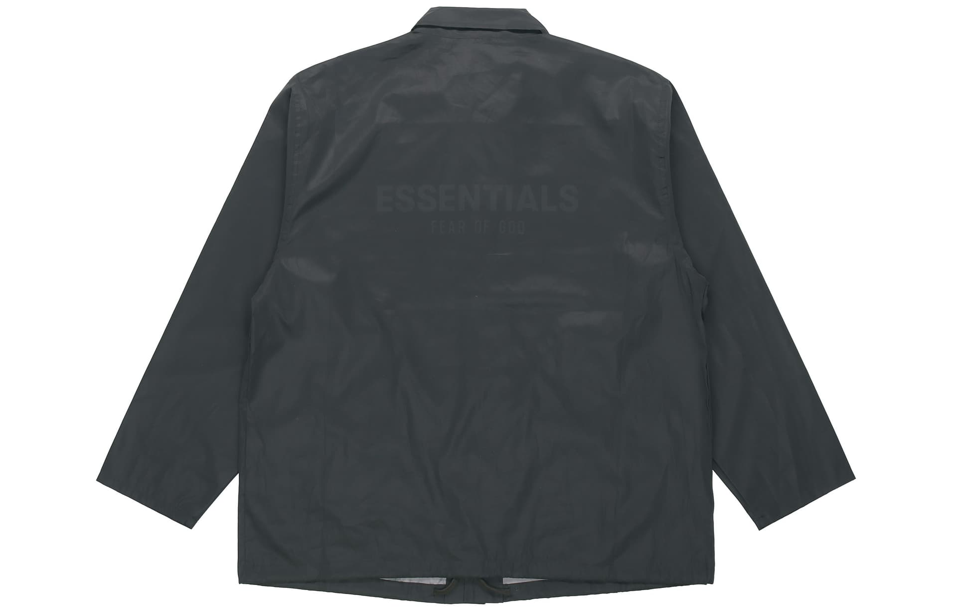 Куртка Fear of God Essentials Coach Jacket Black - изображение 2