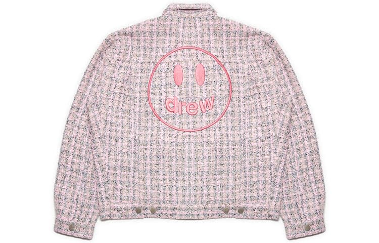 Куртка Drew House SS22 Boucle Mascot Oversized Teucker Jacket Pink - изображение 2