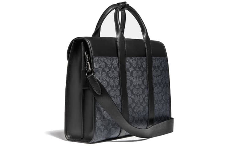 Сумка COACH Gotham Tote Charcoal/Black - изображение 2