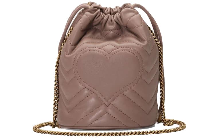 Сумка через плечо Gucci GG Marmont Mini Bucket Bag - изображение 2