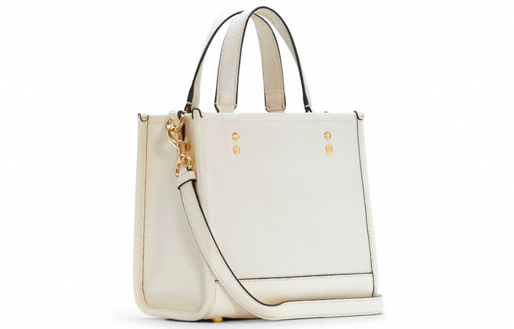 Сумка COACH Dempsey 22 Tote Small White - изображение 2