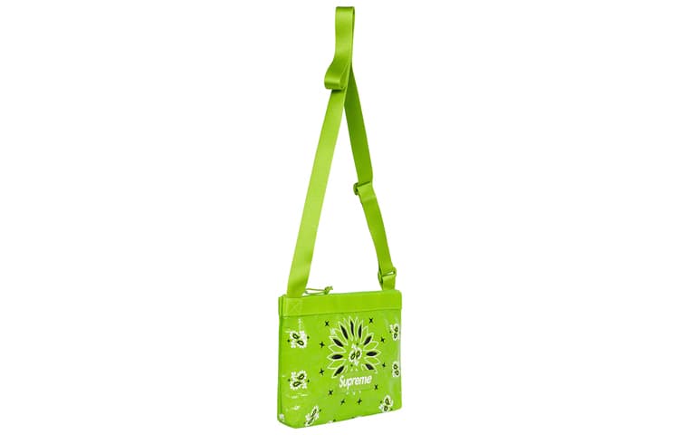 Мини-сумка Supreme Bandana Tarp Side Bag - изображение 2