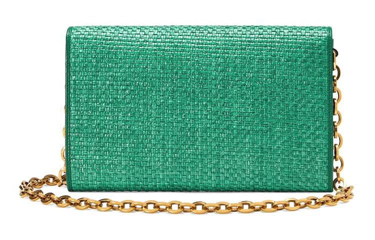 Мини-сумка Gucci Horsebit 1955 Green - изображение 3
