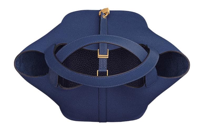 Сумка HERMES Picotin Lock 22 Maurice 73 Bleu Saphir - изображение 4