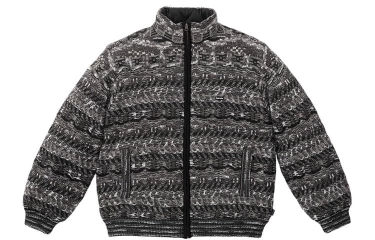 Зимняя куртка пуховик Supreme FW21 Week 13 x Missoni Reversible Knit Jacket - изображение 2