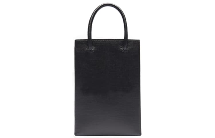 Сумка Balenciaga Shopping Logo Mini Tote Bag Black - изображение 5