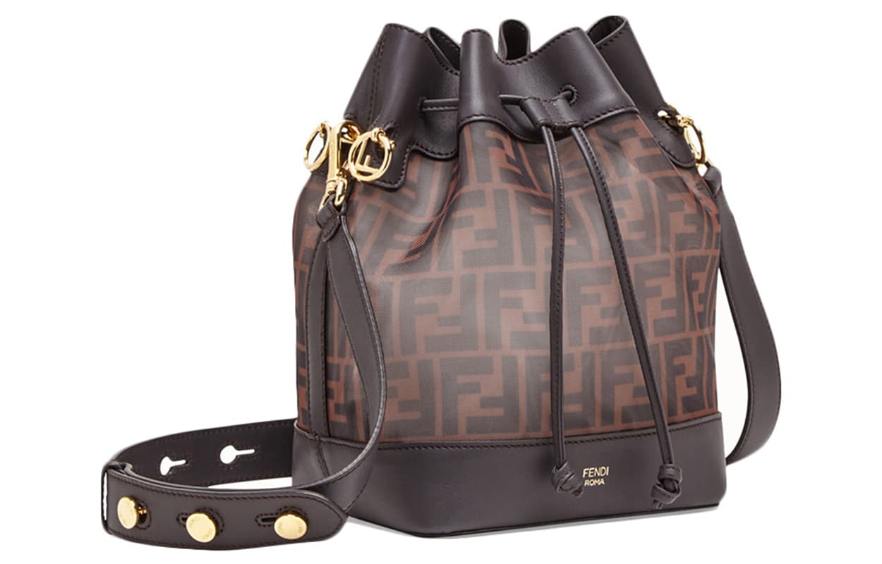 Сумка через плечо Fendi Mon Tresor Brown - изображение 2