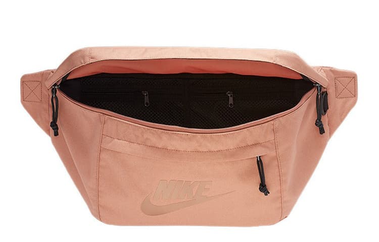 Поясная сумка Nike Letter Print Zip Waist Bag Pink - изображение 2