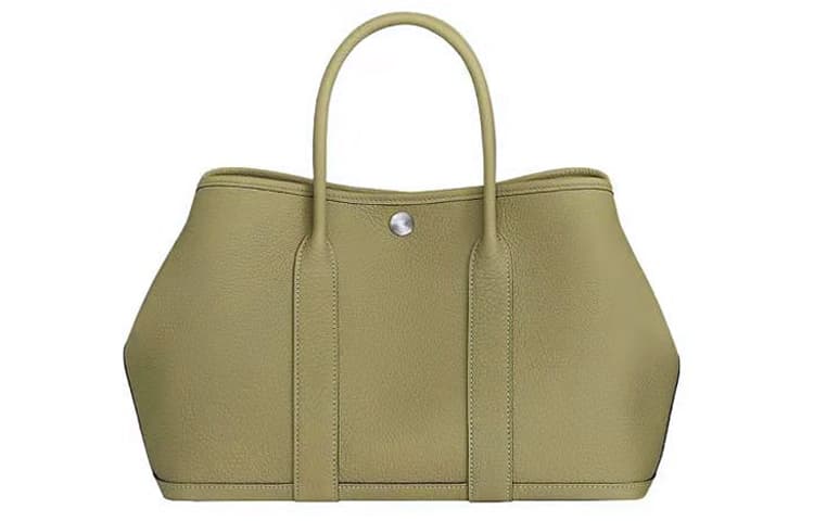 Сумка Hermes Garden Party 30 Poussiere Grey - изображение 1