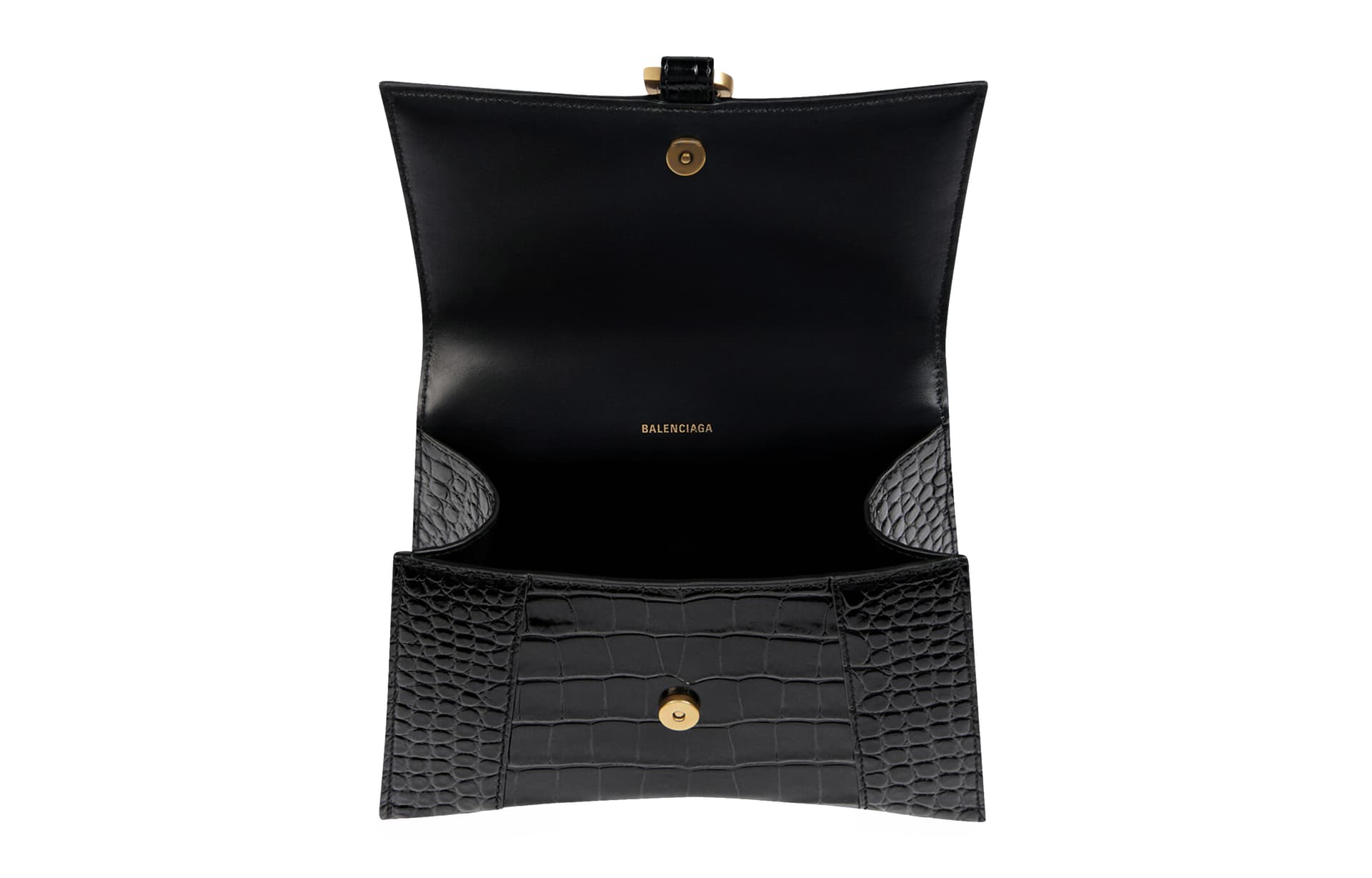 Сумка Balenciaga Hourglass Mini Black - изображение 5