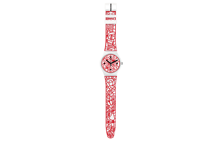 Часы SWATCH ORIGINALS 41mm SUOZ259C - изображение 3