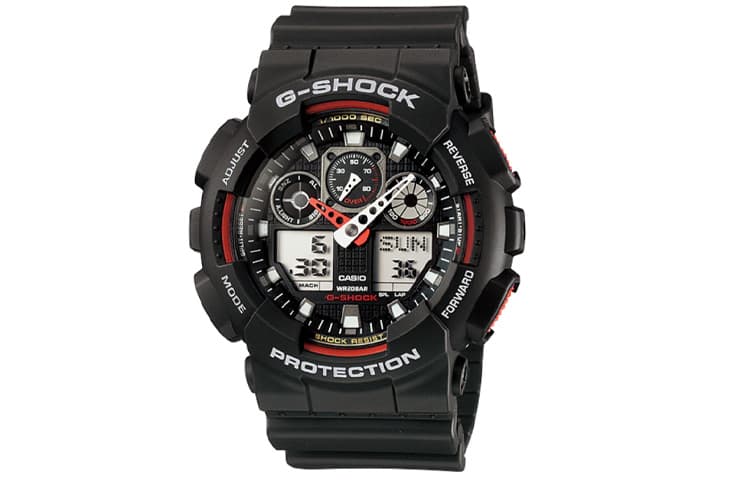 Часы CASIOG-SHOCK GA-100-1A4DR - изображение 1