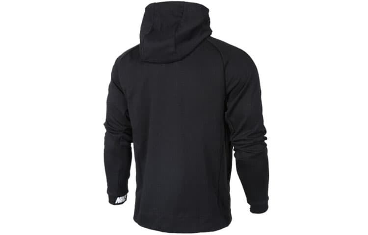 Куртка Nike Logo Print Hooded Jacket Black - изображение 2