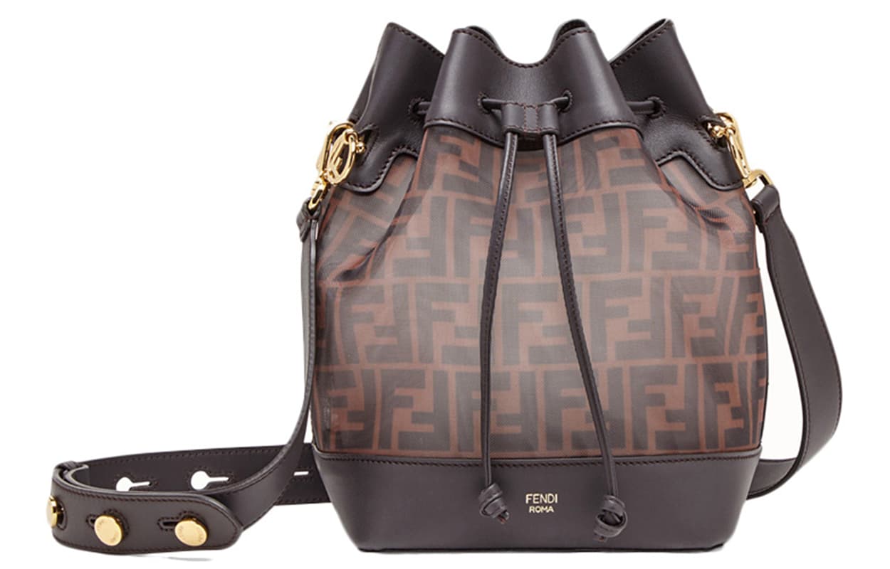 Сумка через плечо Fendi Mon Tresor Brown - изображение 1