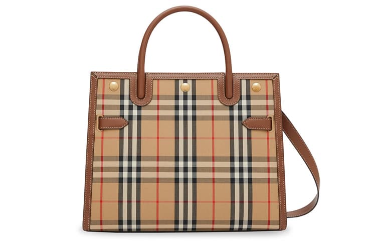 Сумка Burberry Vintage Check Tote - изображение 1