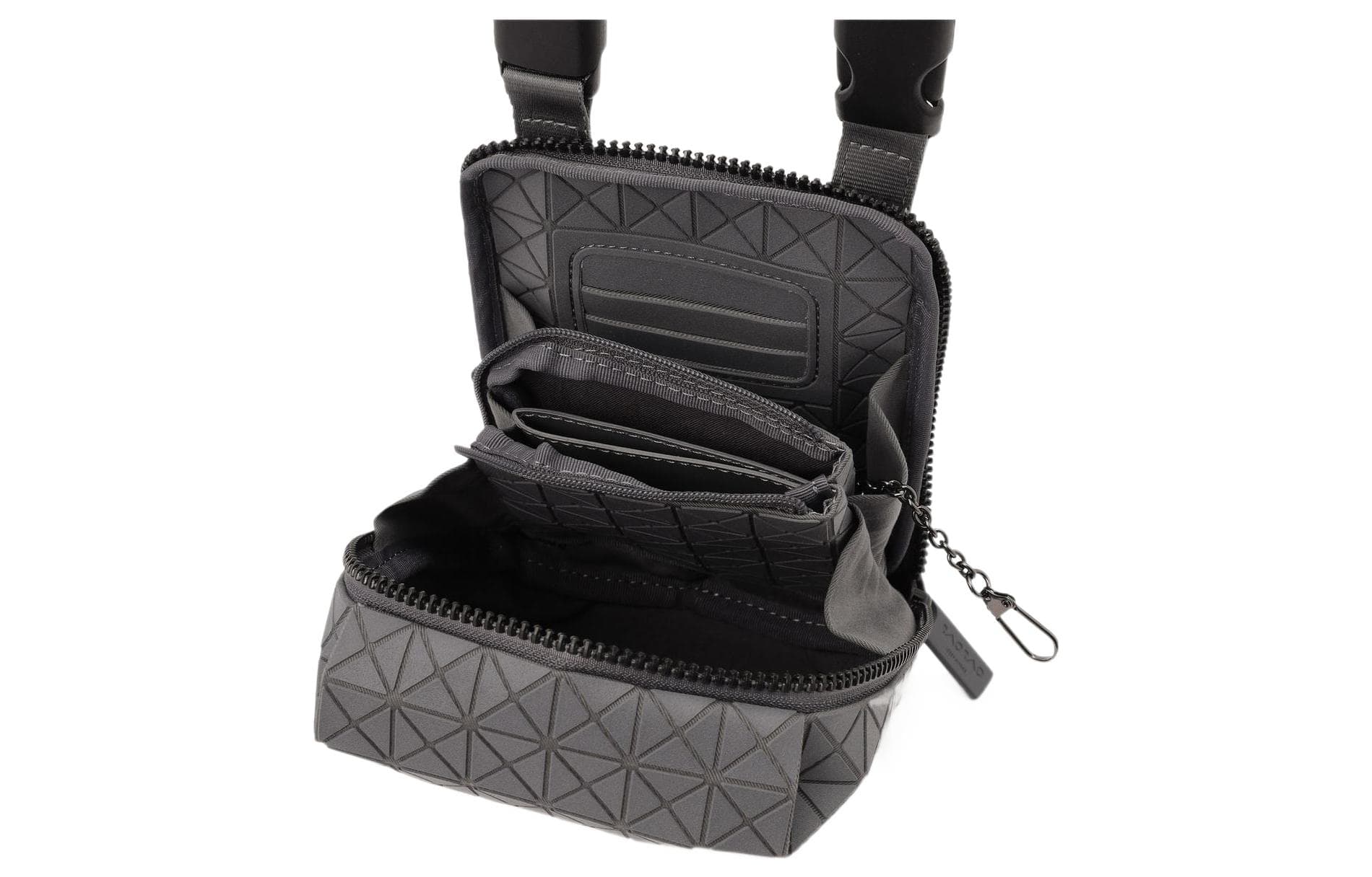 Сумка через плечо Issey Miyake Saddle Grey - изображение 3