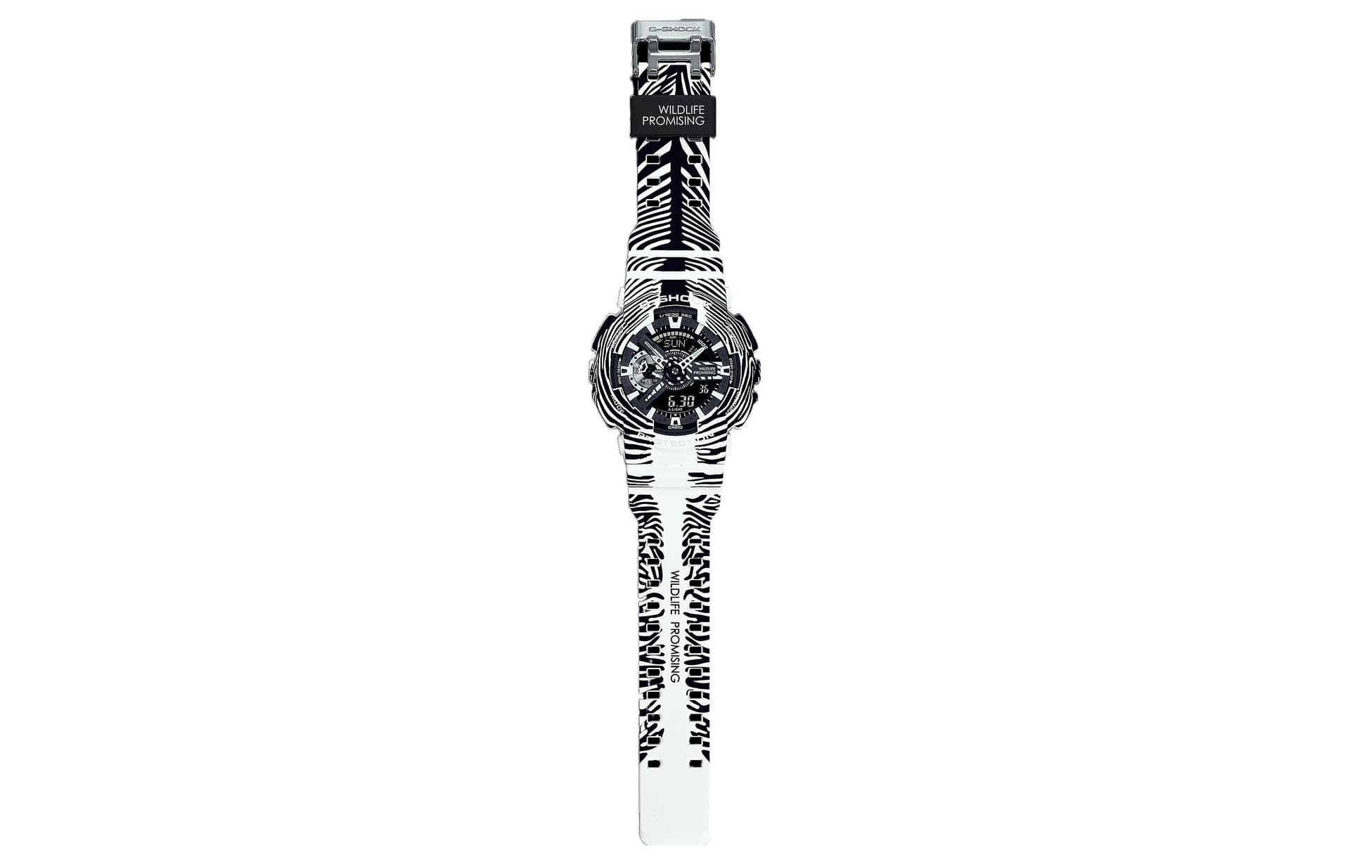 Часы CASIO G-SHOCK grvy's zebra GA-110WLP-7AJR - изображение 2