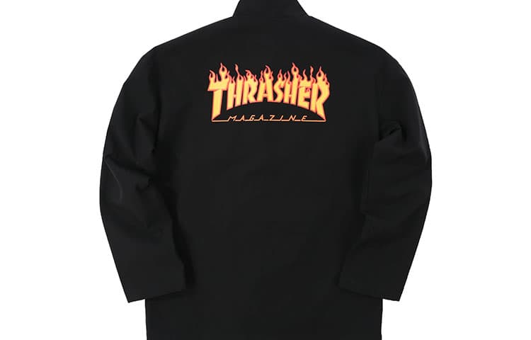 Куртка Thrasher Flame Tang Suit Jacket Logo - изображение 2
