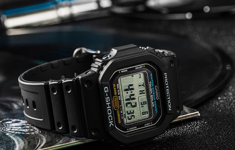 Часы Casio G-Shock DW-5600E-1VPF Black - изображение 4