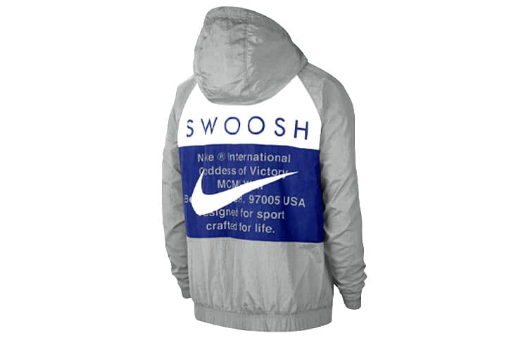 Куртка Nike Swoosh Hoodie Grey - изображение 2