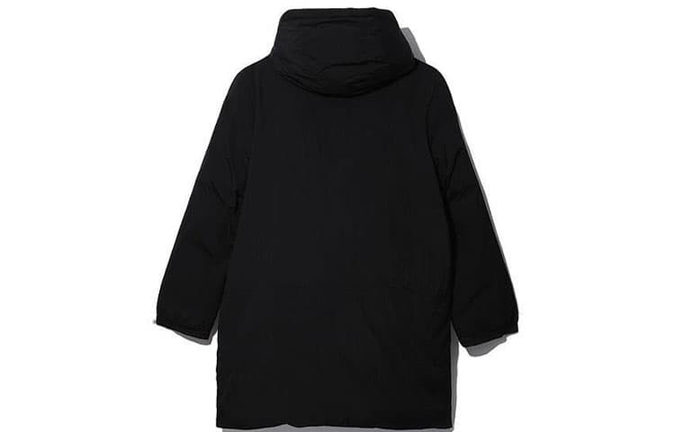 Зимняя куртка пуховик Carhartt WIP Logo Hoodie Black - изображение 2