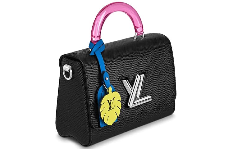 Сумка LOUIS VUITTON twist MM Logo Epi - изображение 3