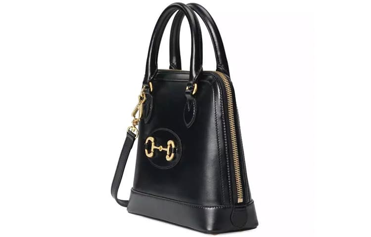 Сумка Gucci 1955 Horsebit Black - изображение 3