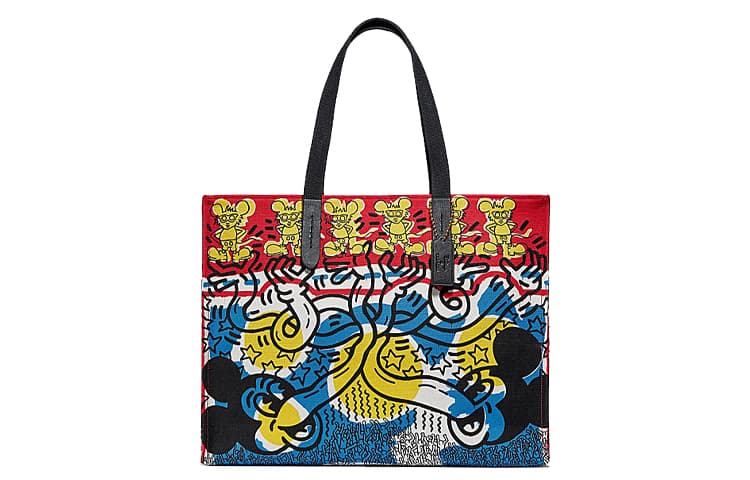 Мини-сумка COACH X Disney X Keith Haring Recycled Tote 42 - изображение 1