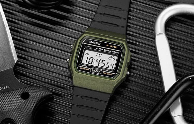 Часы CASIO YOUTH CLASSIC F-91WM-3A - изображение 2