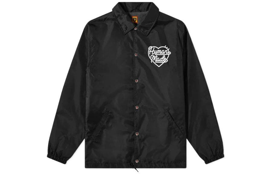 Куртка HUMAN MADE SS22 Coach Jacket Black Logo - изображение 1