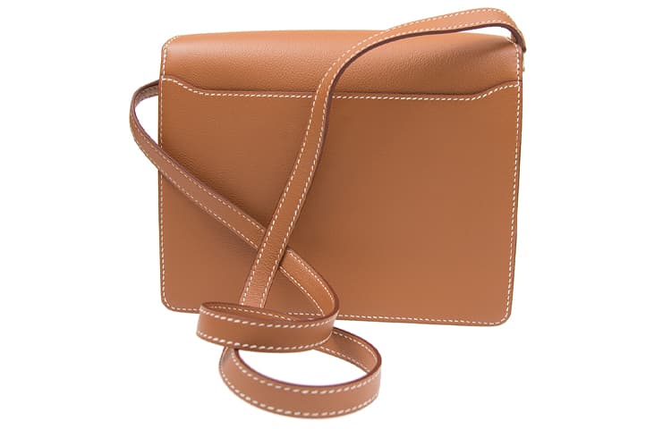 Сумка через плечо HERMES Roulis 23 Evercolor 37 Gold - изображение 3