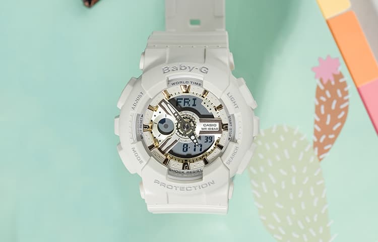 Часы CASIO BABY-G 46.3*43.5mm BA-110GA-7A2PR - изображение 4