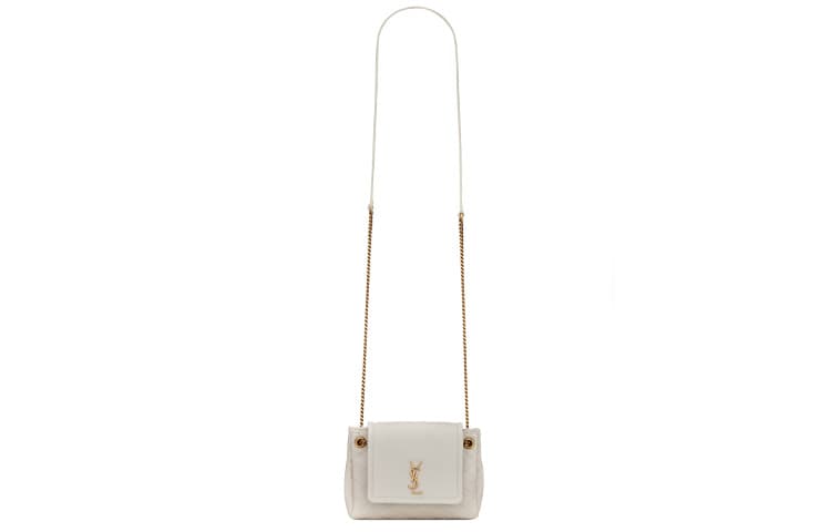 Мини-сумка Saint Laurent Nolita White - изображение 2