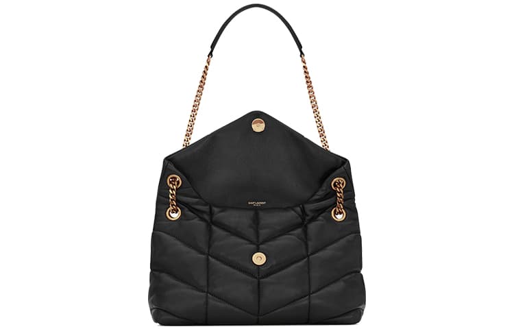 Сумка через плечо Saint Laurent Puffer Black - изображение 3