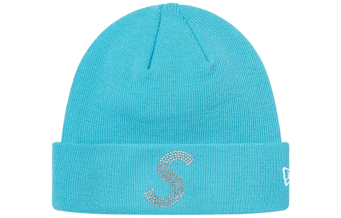 Шапка Supreme Week 6 New Era Swarovski S Logo Beanie - изображение 1