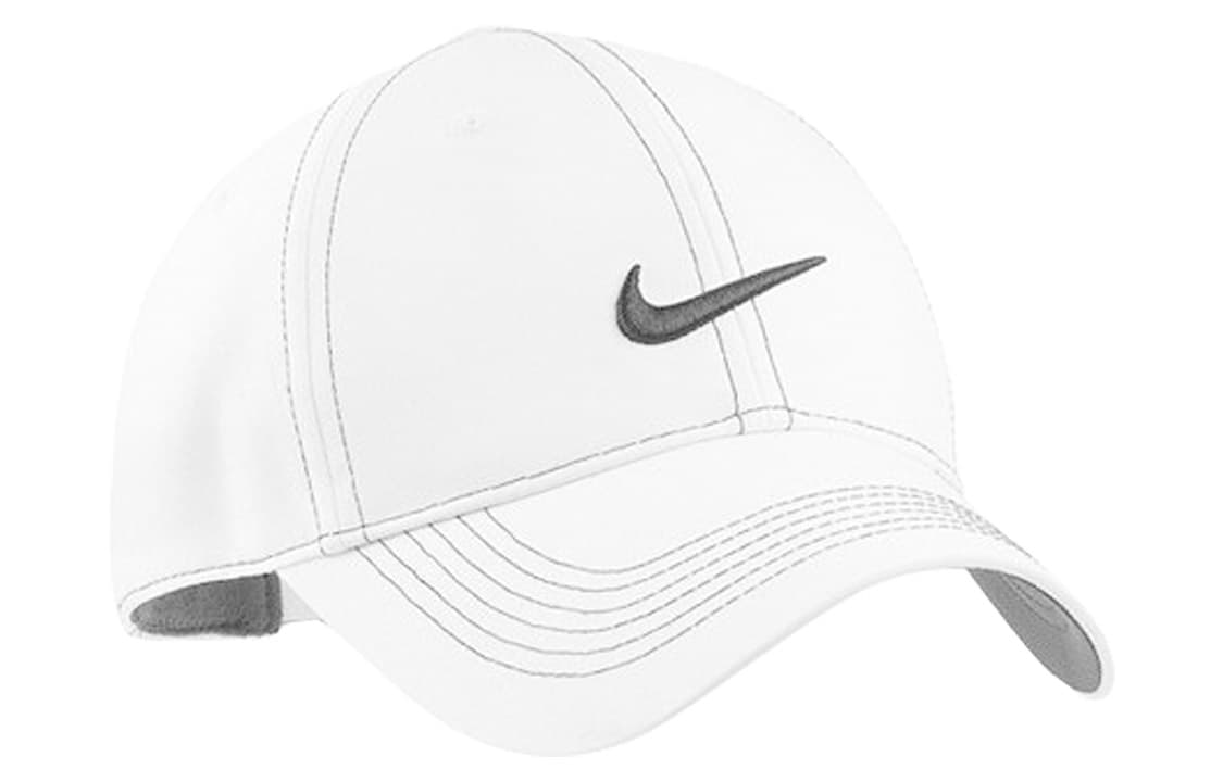 Кепка NIKE Полиэстер Бейсболка Белая Унисекс - изображение 2