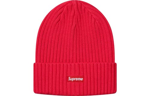 Шапка Supreme Supreme SS19 Overdyed Beanie Red Box Logo - изображение 1