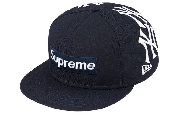 Кепка Supreme Week 19 SupremeNew York Yankees Box Logo New Era NY - изображение 3
