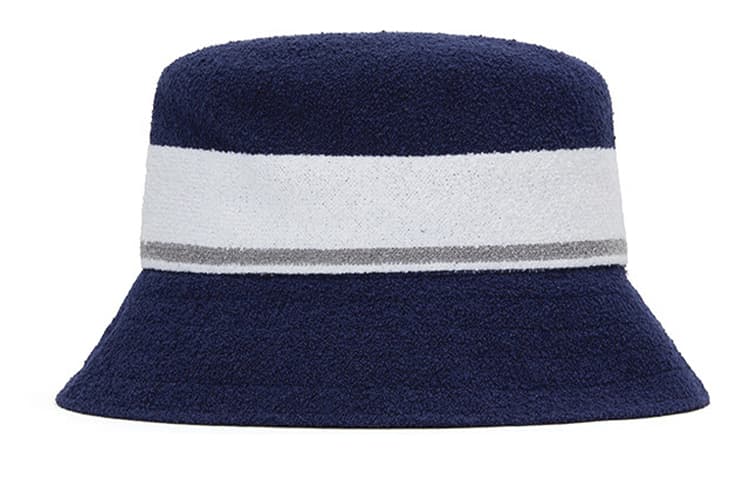 Панама KANGOL Flat Cap Striped Patchwork Bucket Hat - изображение 3